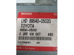 Recambio de centralita abs para toyota carina (t19) 2.0 turbodiesel cat referencia OEM IAM 0265108007 8954005020 8954105010 2