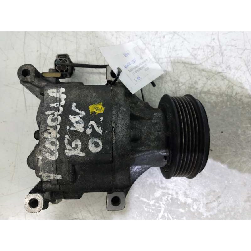 Recambio de compresor aire acondicionado para toyota corolla (e12) 1.6 16v referencia OEM IAM 4472206361 SCSA06C 
