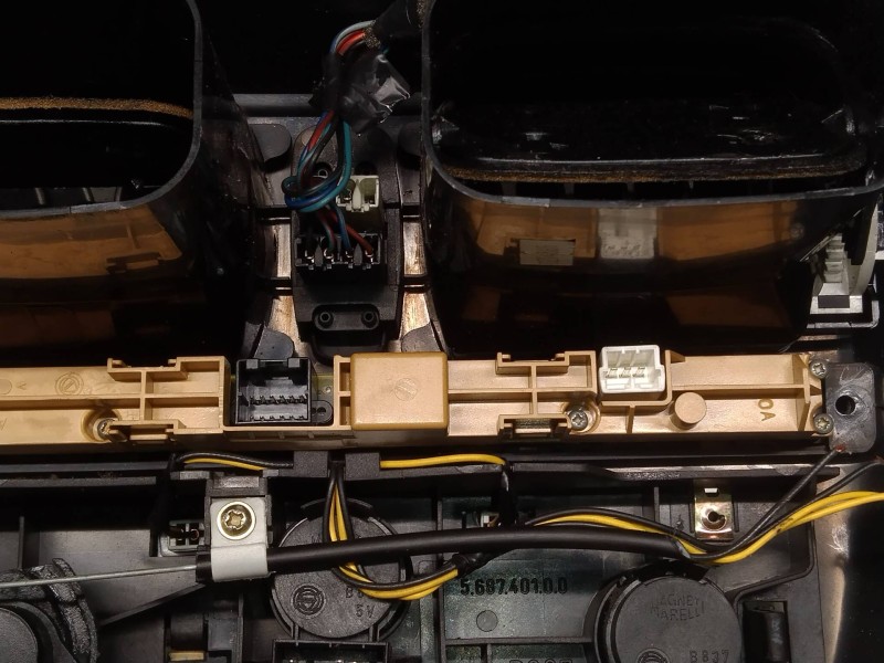 Recambio de mando calefaccion / aire acondicionado para fiat bravo (182) jtd 105 / 100 sx referencia OEM IAM   