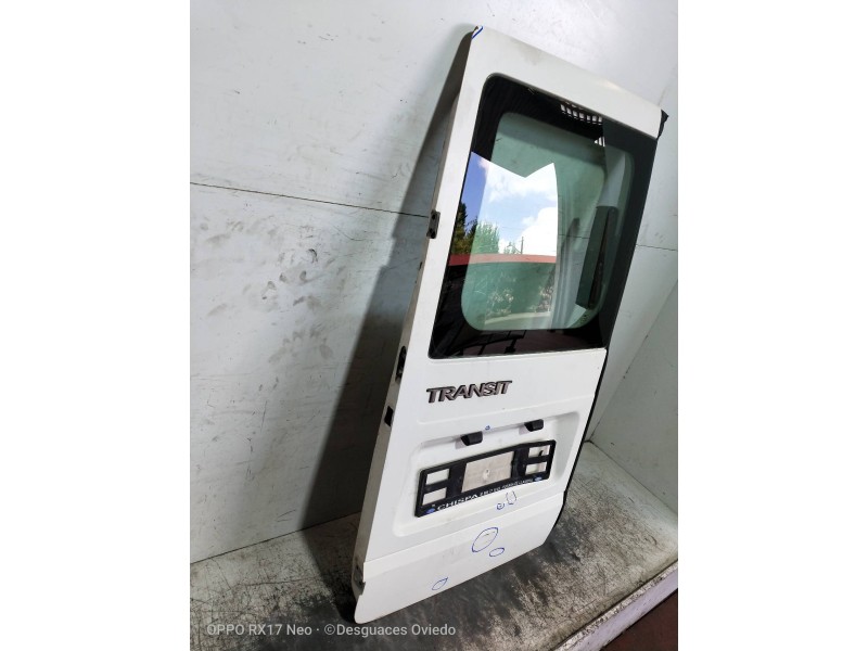 Recambio de puerta trasera izquierda para ford transit mod. 2000 combi ft 300 2.0 largo referencia OEM IAM  ACRISTAL BAJA