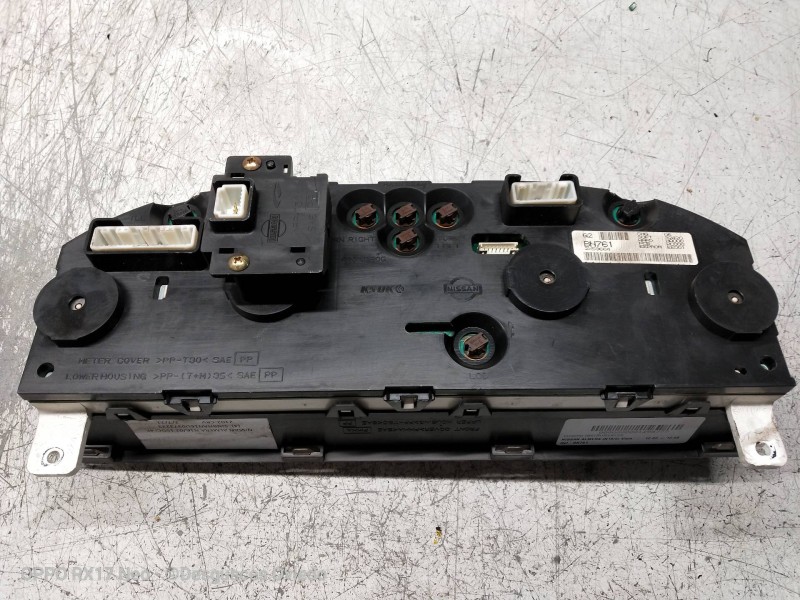 Recambio de cuadro instrumentos para nissan almera (n16/e) visia referencia OEM IAM BN761 2X59664 