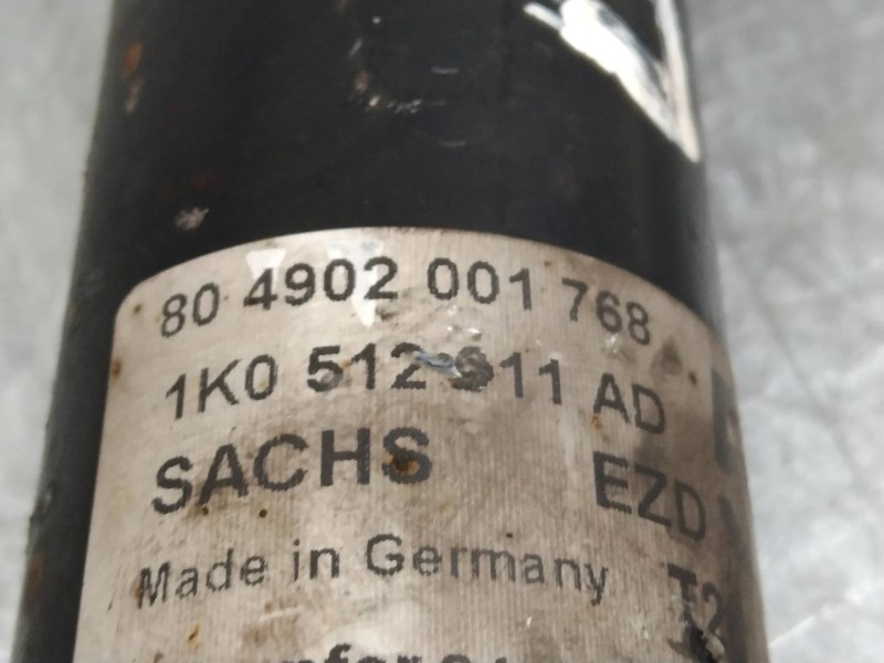 Recambio de amortiguador trasero para seat leon (1p1) reference referencia OEM IAM 1K0512011AD  