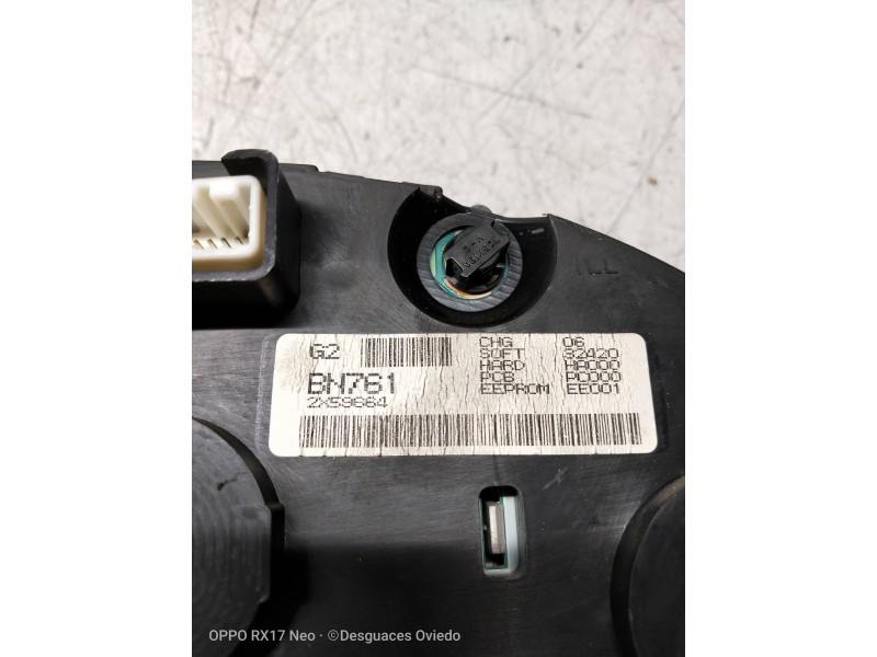 Recambio de cuadro instrumentos para nissan almera (n16/e) visia referencia OEM IAM BN761 2X59664 