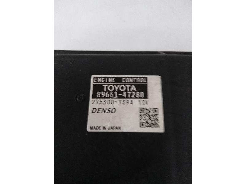 Recambio de centralita motor uce para toyota prius (nhw30) referencia OEM IAM 8966147280 2753007394 