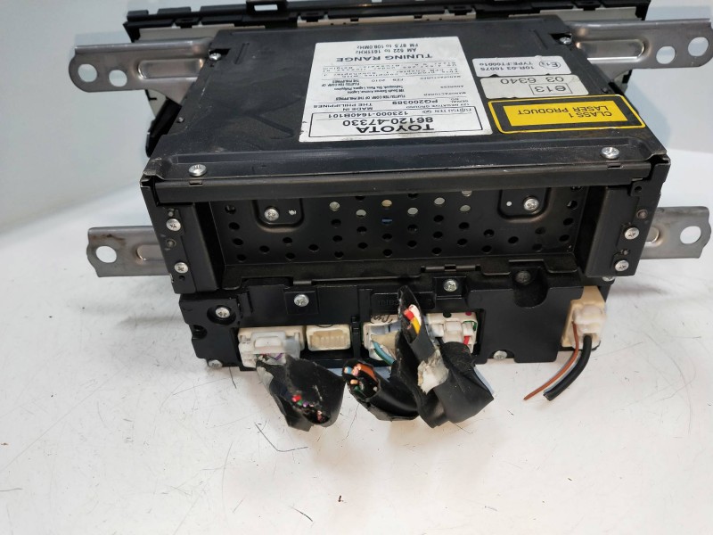 Recambio de sistema audio / radio cd para toyota prius (nhw30) referencia OEM IAM 8612047330  