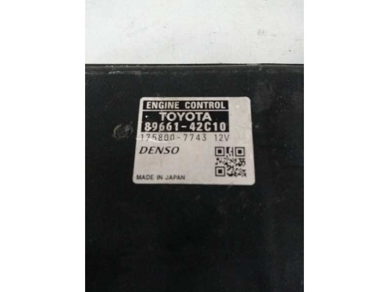 Recambio de centralita motor uce para toyota rav 4 (a3) referencia OEM IAM 8966142C10 1758007743 