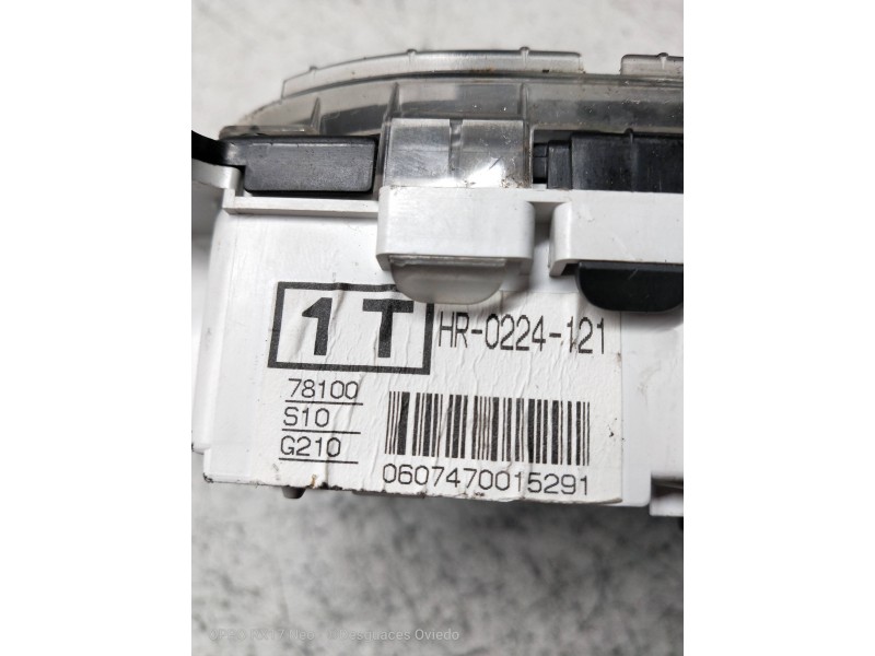 Recambio de cuadro instrumentos para honda cr-v (rd1/3) 2.0 16v cat referencia OEM IAM HR0224121 78100S10G210 