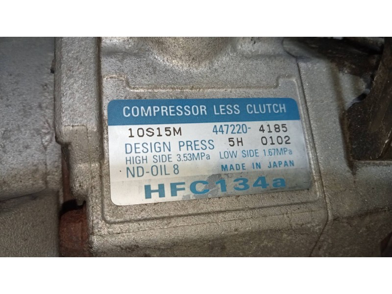 Recambio de compresor aire acondicionado para chrysler pt cruiser (pt) 1.6 classic referencia OEM IAM 4472204185  