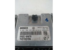 Recambio de centralita motor uce para toyota aygo (kgb/wnb) 1.0 cat referencia OEM IAM 0261S04464 896610H07 1KRFE 07 2