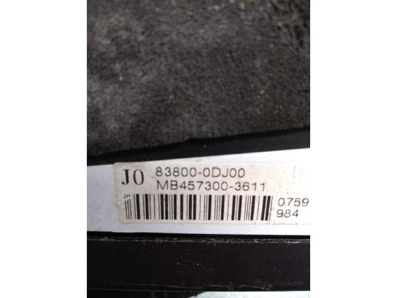 Recambio de cuadro instrumentos para toyota yaris 1.0 cat referencia OEM IAM 838000DJ00 MB4573003611 