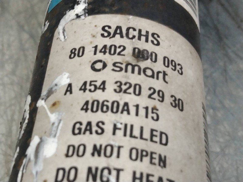 Recambio de amortiguador delantero izquierdo para smart forfour cdi (70kw) referencia OEM IAM A4543202930  