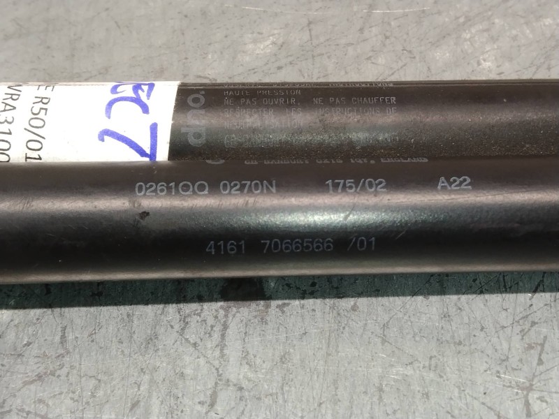 Recambio de amortiguadores capo para mini mini (r50,r53) one referencia OEM IAM 4161706656601  270N