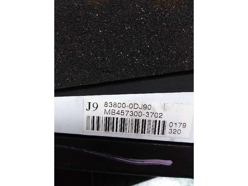 Recambio de cuadro instrumentos para toyota yaris 1.4 turbodiesel cat referencia OEM IAM 838000DJ90 MB4573003702 