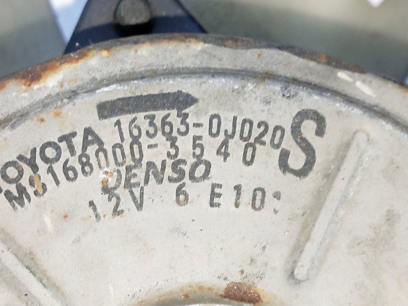 Recambio de electroventilador para toyota yaris (ncp1/nlp1/scp1) 1.0 cat referencia OEM IAM 163630J020  