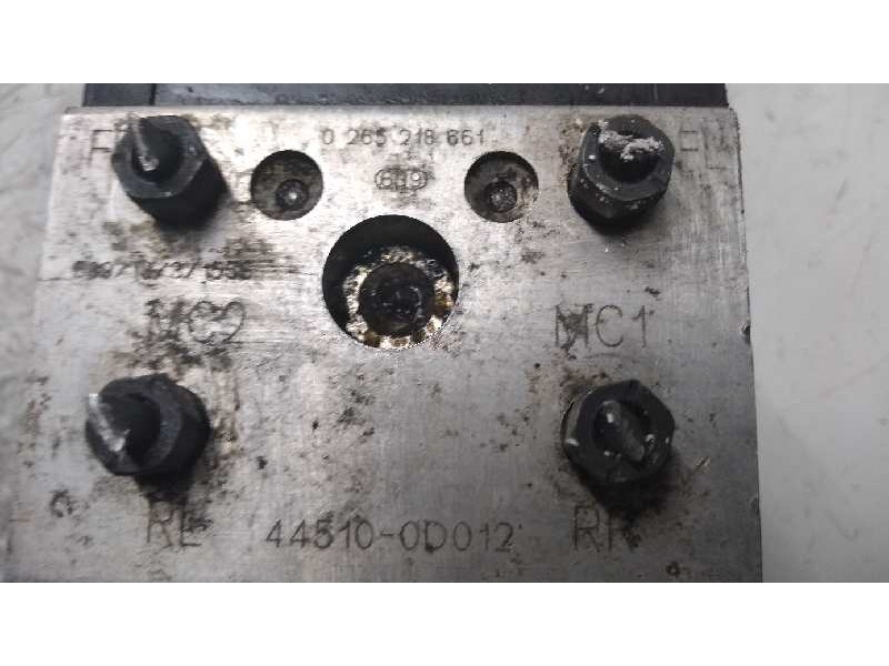 Recambio de abs para toyota yaris (ncp1/nlp1/scp1) 1.4 turbodiesel cat referencia OEM IAM 0265218661 0273004994 445100D012