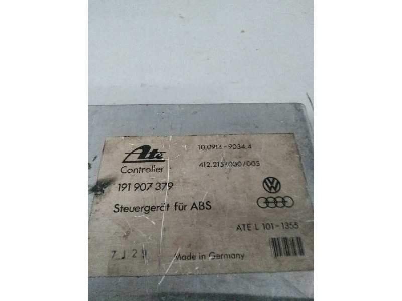 Recambio de centralita abs para volkswagen golf ii (191/193) referencia OEM IAM 10091490344 191907379 412215030005