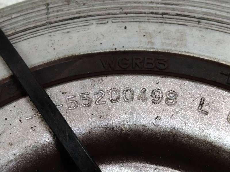 Recambio de polea cigueñal para fiat punto (evo) (199) emotion referencia OEM IAM 55200498  