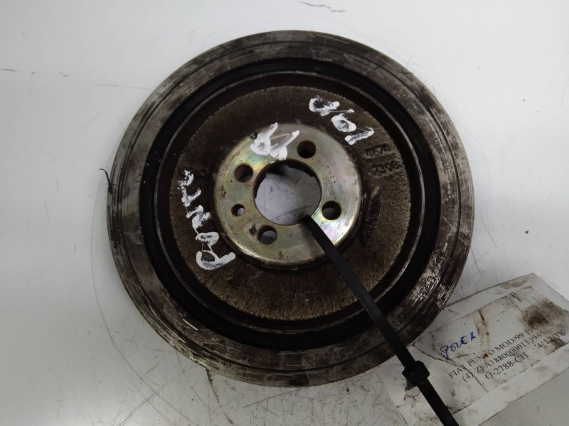Recambio de polea cigueñal para fiat punto berlina (188) 1.9 diesel eco referencia OEM IAM 46770939   Recambio de polea cigueñal para fiat punto berlina (188) 1.9 diesel eco referencia OEM IAM 46770939