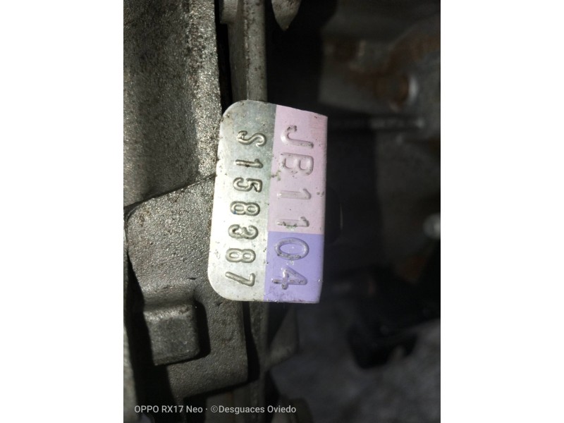 Recambio de caja cambios para renault clio i fase i+ii (b/c57) 1.9 d mexx referencia OEM IAM JB1104 S158387 