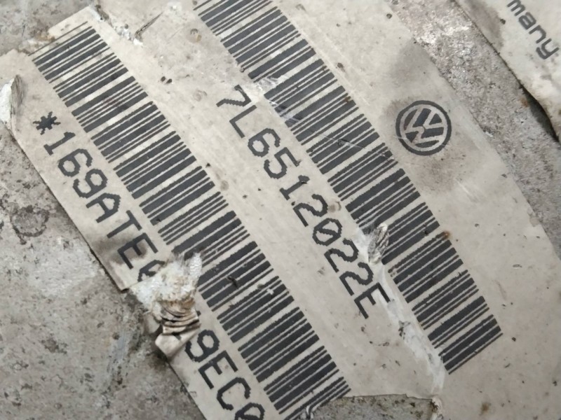 Recambio de amortiguador trasero derecho para volkswagen touareg (7la) 3.2 v6 24v referencia OEM IAM 7L6512022E  