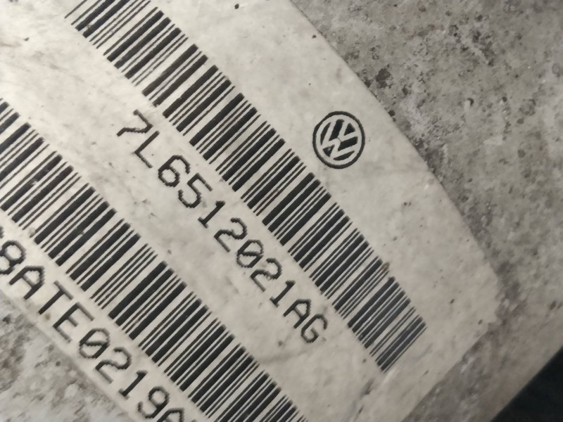 Recambio de amortiguador trasero izquierdo para volkswagen touareg (7la) 3.2 v6 24v referencia OEM IAM 7L6512021AG  