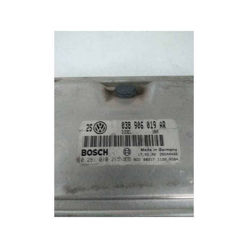 Recambio de centralita motor uce para volkswagen golf iv berlina (1j1) 1.9 tdi referencia OEM IAM 0281010215 038906019AR 