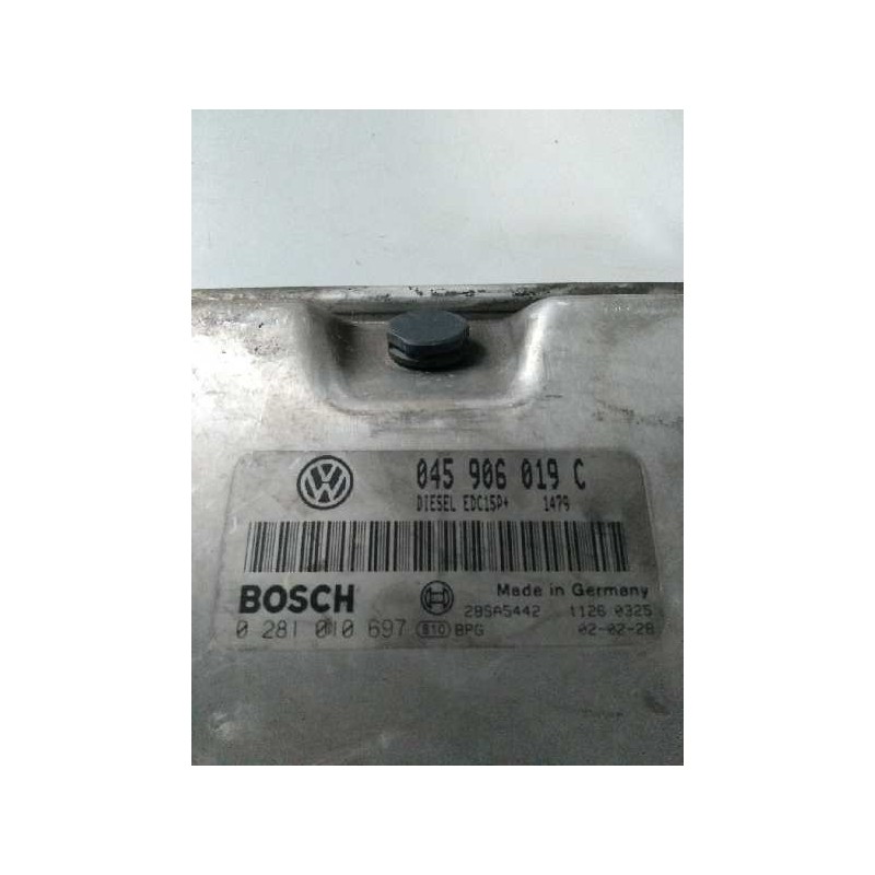 Recambio de centralita motor uce para volkswagen polo (9n1) 1.4 tdi referencia OEM IAM 0281010697 045906019C EDC15P
