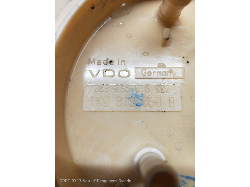 Recambio de bomba combustible para audi a3 (8p) 1.9 tdi ambiente referencia OEM IAM 228235013002 1K0919050B 