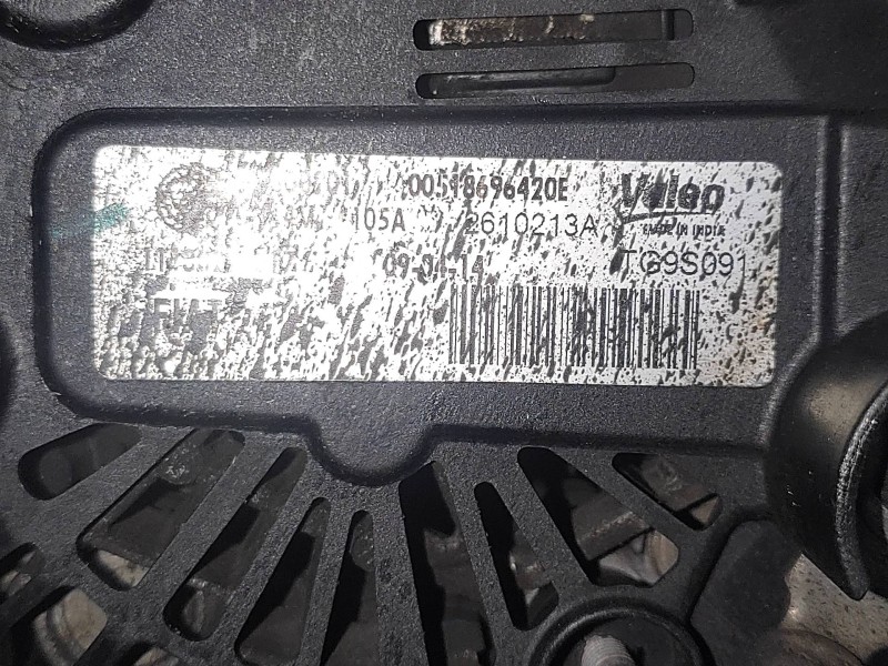 Recambio de alternador para tata vista 1.3 td referencia OEM IAM 00518696420E 2610213A 