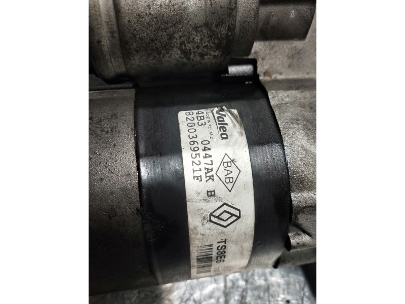 Recambio de motor arranque para dacia sandero podium referencia OEM IAM TS8E6  