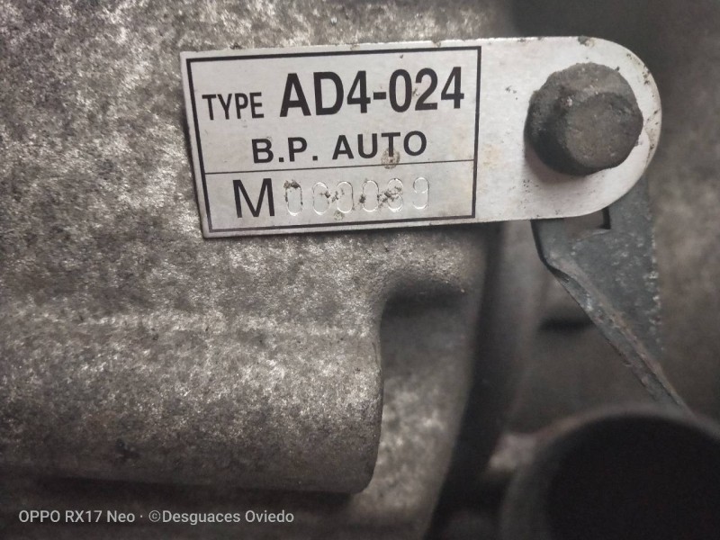 Recambio de caja cambios para renault megane i classic (la0) 2.0 cat referencia OEM IAM AD4024 M000069 