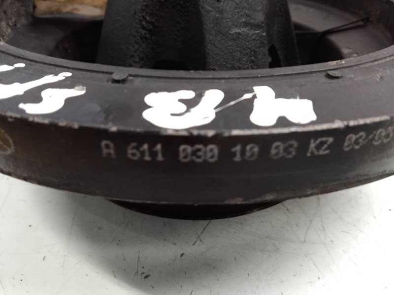 Recambio de polea cigueñal para mercedes sprinter 02.00  caja abierta 2.2 cdi cat referencia OEM IAM 6110301003  