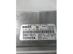 Recambio de centralita motor uce para toyota yaris (ncp1/nlp1/scp1) 1.4 turbodiesel cat referencia OEM IAM 0281011651 896610D171 2