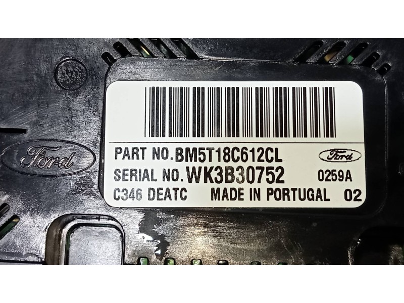 Recambio de mando calefaccion / aire acondicionado para ford focus lim. (cb8) titanium referencia OEM IAM BM5T18C612CL  