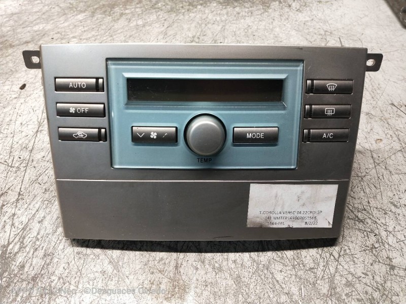 Recambio de mando calefaccion / aire acondicionado para toyota corolla verso (r1) 2,2 d-4d sport referencia OEM IAM MB1465702264