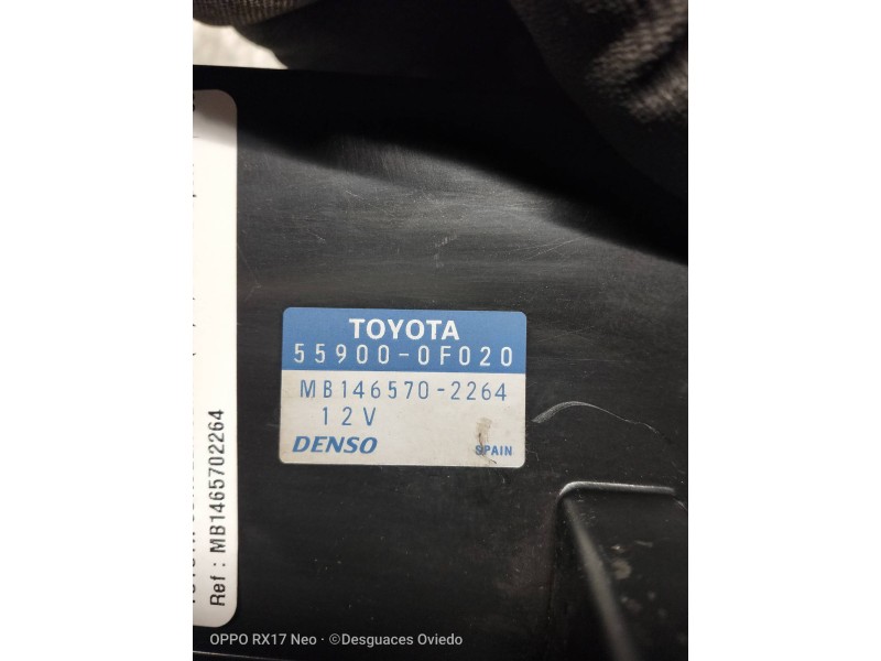 Recambio de mando calefaccion / aire acondicionado para toyota corolla verso (r1) 2,2 d-4d sport referencia OEM IAM MB1465702264