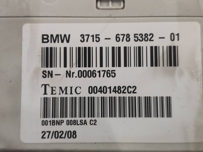 Recambio de modulo electronico para bmw x6 (e71) 3.5d referencia OEM IAM 37156785382  