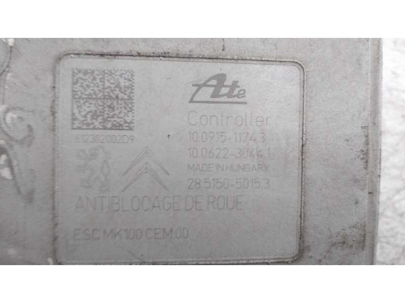 Recambio de abs para peugeot 208 1.4 hdi fap referencia OEM IAM 10091511743 10062230441 10022001224 28515050153 9802460980ESC