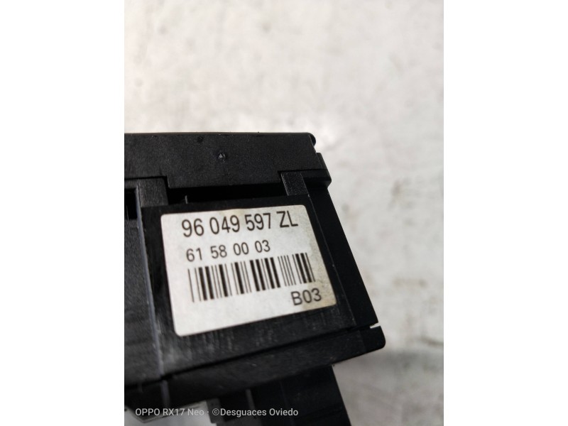 Recambio de mando limpia para peugeot 106 (s2) max referencia OEM IAM 96049597ZL  