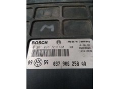 Recambio de centralita motor uce para volkswagen vento (1h2) 1.6 referencia OEM IAM 0261203729 0261203730 037906258AQ 2