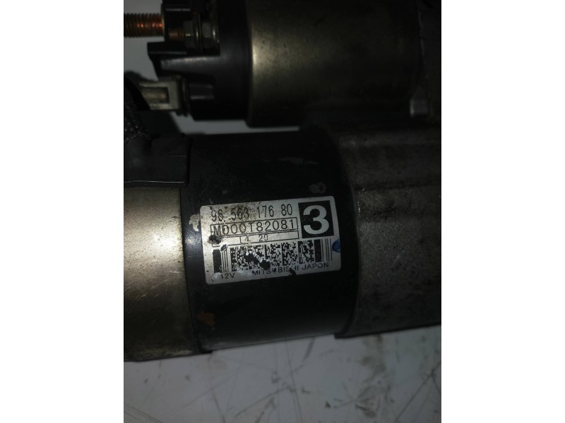 Recambio de motor arranque para peugeot 407 sw st confort pack referencia OEM IAM M000T82081 9656317680 