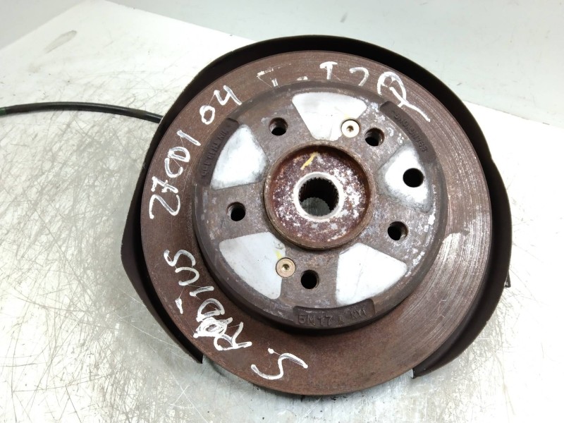 Recambio de mangueta trasera izquierda para ssangyong rodius 2.7 turbodiesel cat referencia OEM IAM   