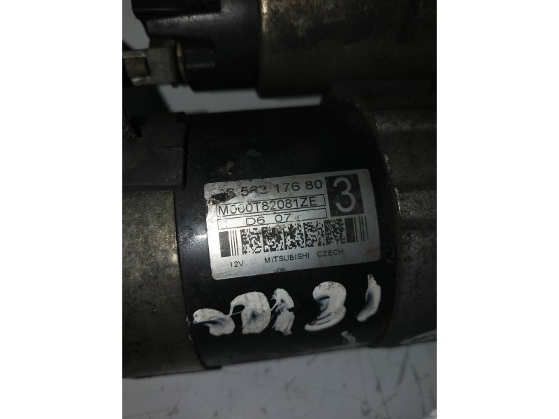 Recambio de motor arranque para peugeot 407 sr confort referencia OEM IAM M000T82081ZE MITSUBISHI 
