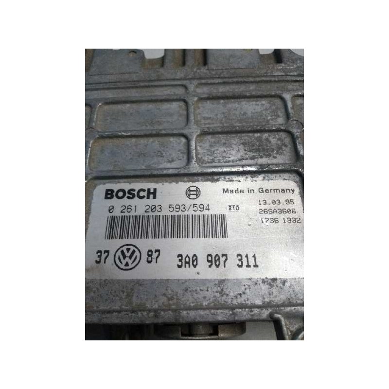 Recambio de centralita motor uce para volkswagen golf iii berlina (1h1) 1.8 referencia OEM IAM 0261203593 0261203594 3A0907311
