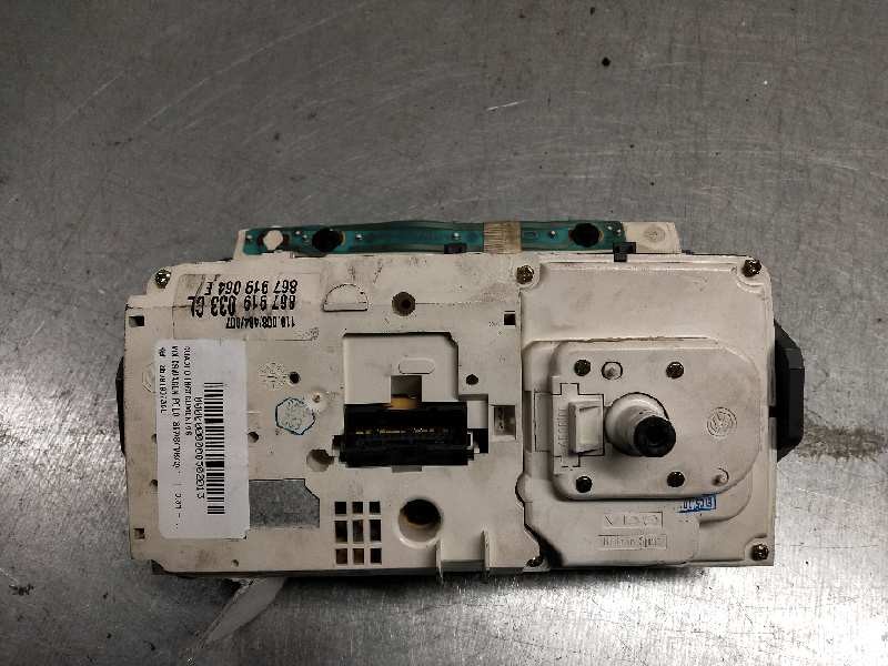Recambio de cuadro instrumentos para volkswagen polo (801/803) 1.3 referencia OEM IAM 867919033CL 867919064E 