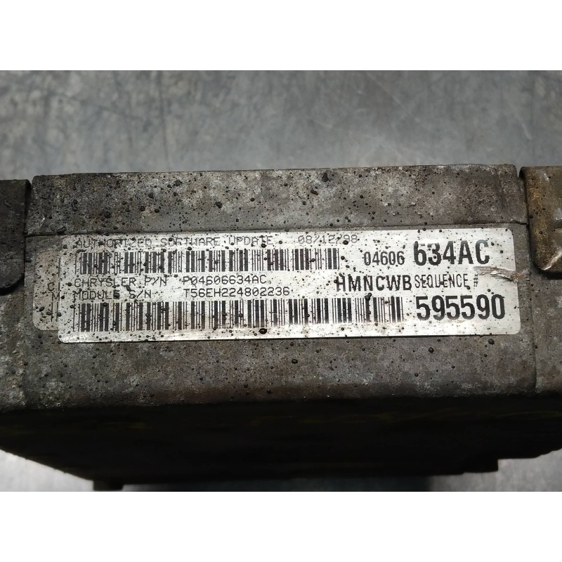 Recambio de centralita motor uce para chrysler stratus berlina (ja) 2.0 lx referencia OEM IAM P04606634AC HMNCWB 595590