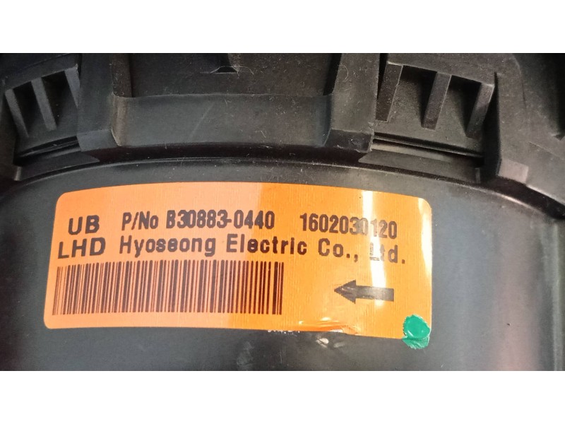 Recambio de motor calefaccion para kia rio uefa euro 2016 referencia OEM IAM B308830440 1602030120 