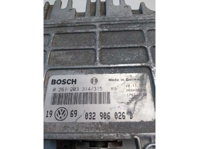 Recambio de centralita motor uce para volkswagen golf iii berlina (1h1) 1.6 referencia OEM IAM 0261203314 0261203315 032906026D Recambio de centralita motor uce para volkswagen golf iii berlina (1h1) 1.6 referencia OEM IAM 0261203314 0261203315 032906026D