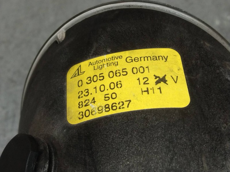 Recambio de faro antiniebla izquierdo para volvo c30 d5 kinetic referencia OEM IAM 0305065001 30698627 