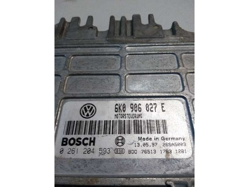 Recambio de centralita motor uce para volkswagen caddy ka/kb (9k9) 1.4 referencia OEM IAM 0261204593 6K0906027E 